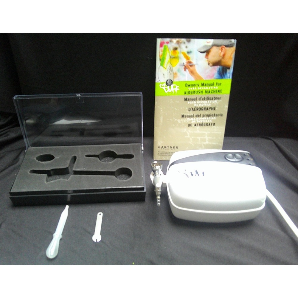 Duff Goldman Cake Decorating‎ Airbrush Machine Plus Extras
